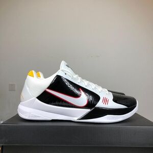 Nike Zoom Low-Top Basketball Shoe - White, Black, Red